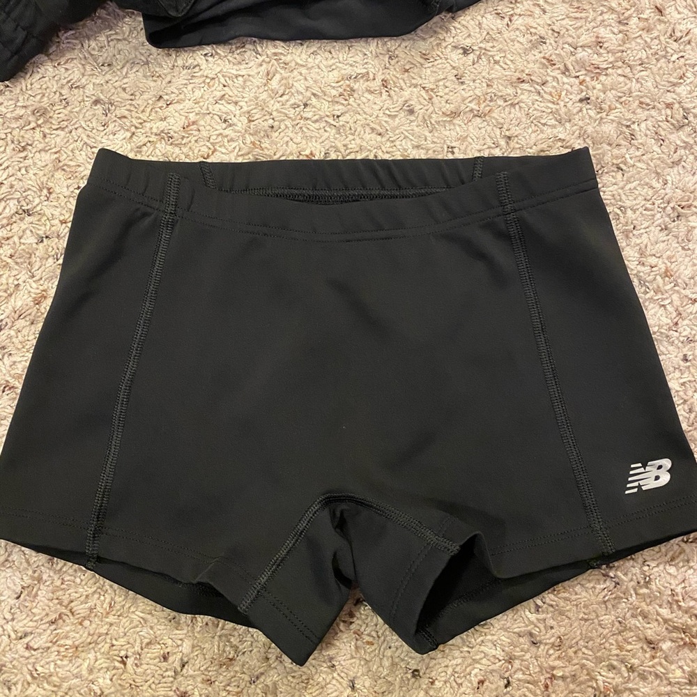 New balance women’s black hot shorts